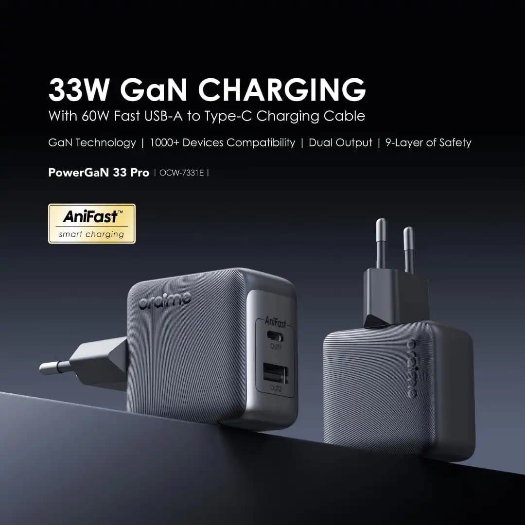 Chargeur rapide 33 W USB-C